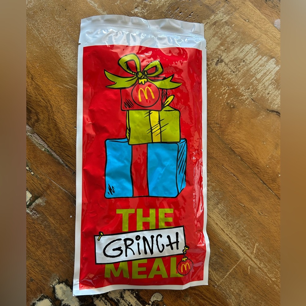 The Grinch meal socks from McDonald. Mystery bag- New never been opened